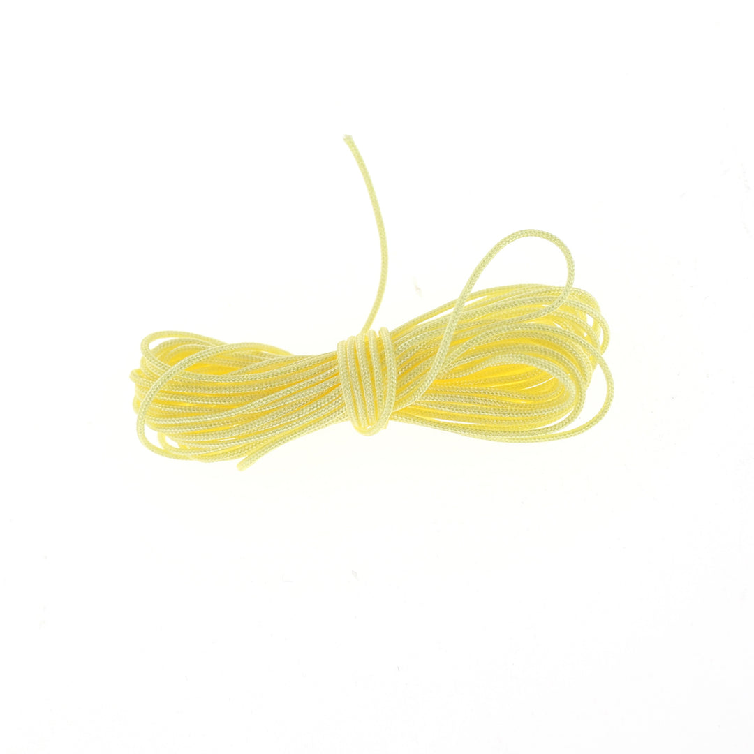 photo packshot du fil simple en 3m de longueur de couleur jaune clair adeline klam