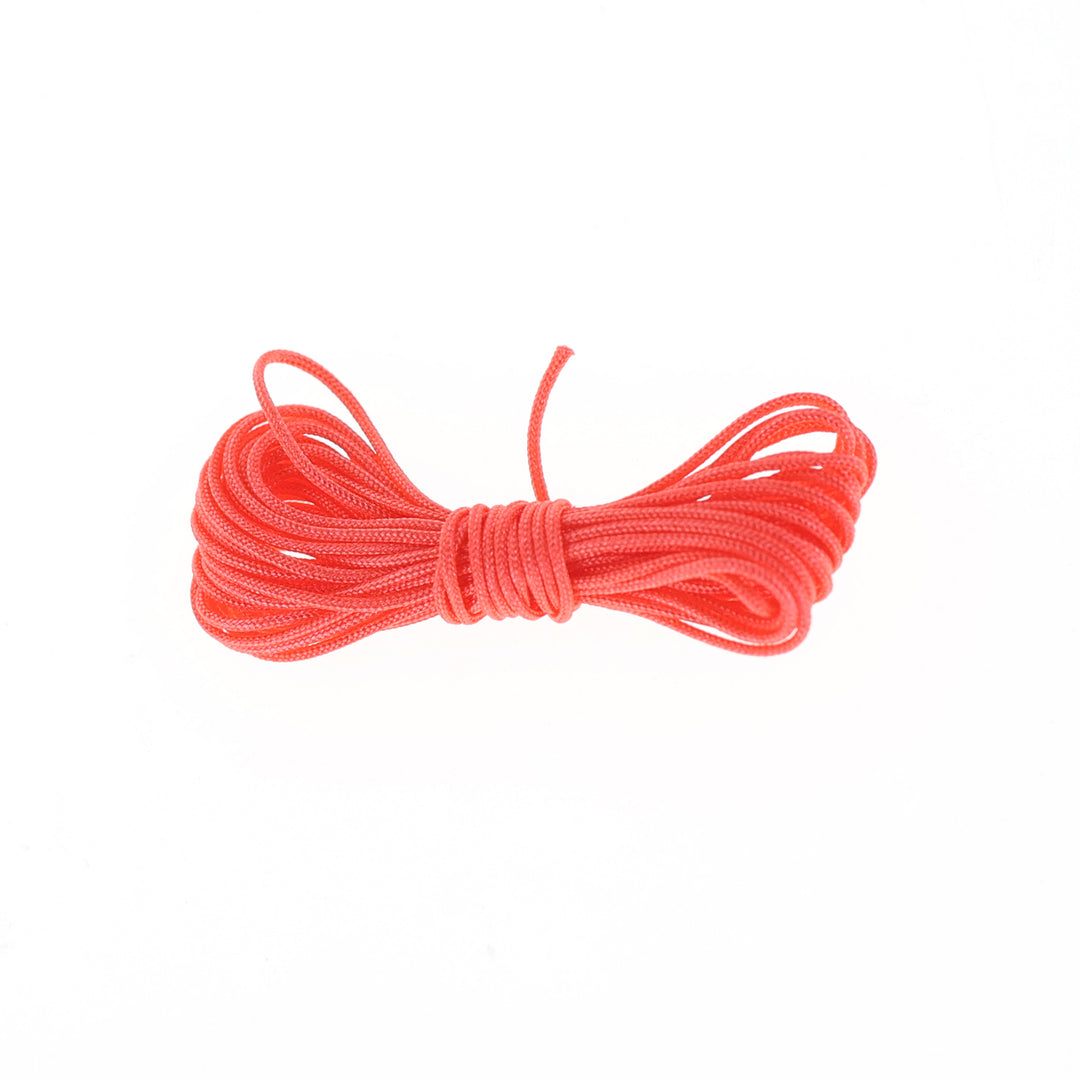 photo packshot du fil simple en 3m de longueur de couleur rouge pastèque adeline klam
