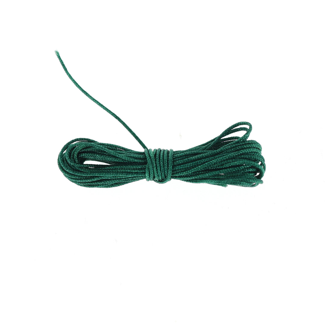 photo packshot du fil simple en 3m de longueur de couleur vert forêt adeline klam