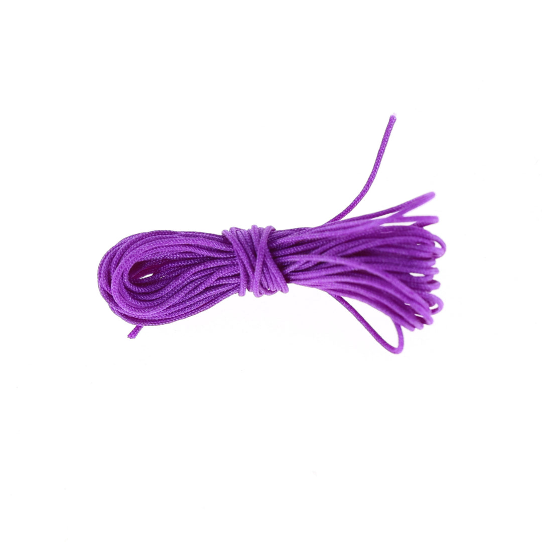 photo packshot du fil simple en 3m de longueur de couleur violet adeline klam