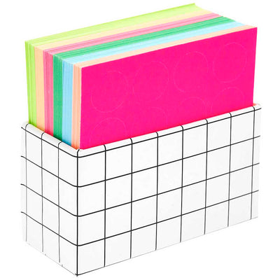 photo packshot du packaging du set de 400 papiers origami unis dans des tons multicolores vifs de 9cm par 9cm rico design
