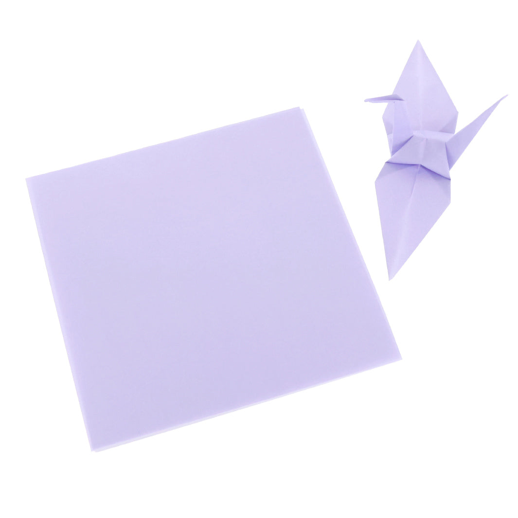 100 Feuilles Origami Double Face Violet Foncé 15x15 Cm - Papier Carré 70g/m² Pour Pliage, Artisanat, Projets DIY