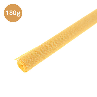 photo pakcshot d'un rouleau de 50cm par 60cm de papier crépon épais jaune poussin 578