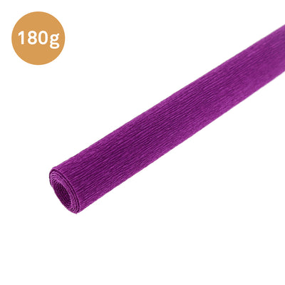 photo pakcshot d'un rouleau de 50cm par 60cm de papier crépon épais violet pensée 593