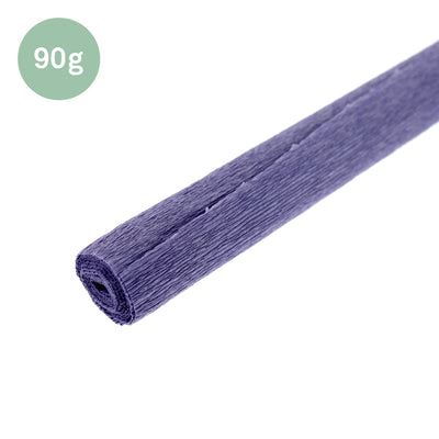 photo pakcshot d'un rouleau de 45cm par 50cm de papier crépon fin violet glycine 395