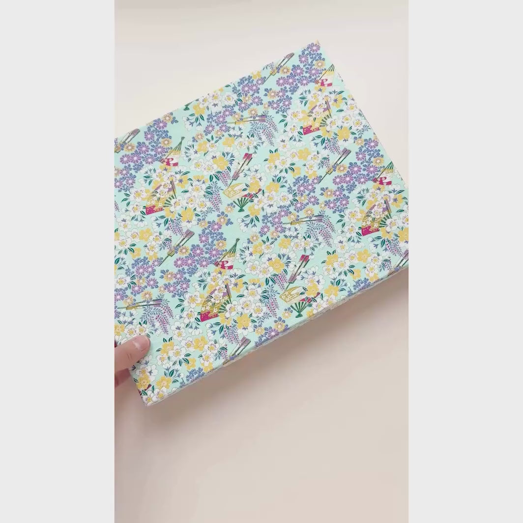 vidéo de démonstration du contenu du lots de fournitures du coffret « fleurs en papier » adeline klam