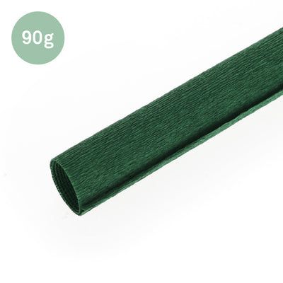 rouleau de papier crépon fin vert sapin (369)