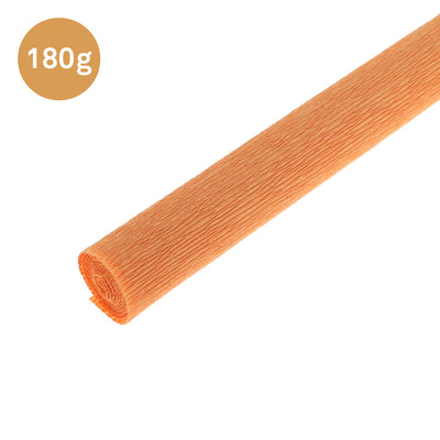 rouleau fin de papier crépon orange moyen potimarron