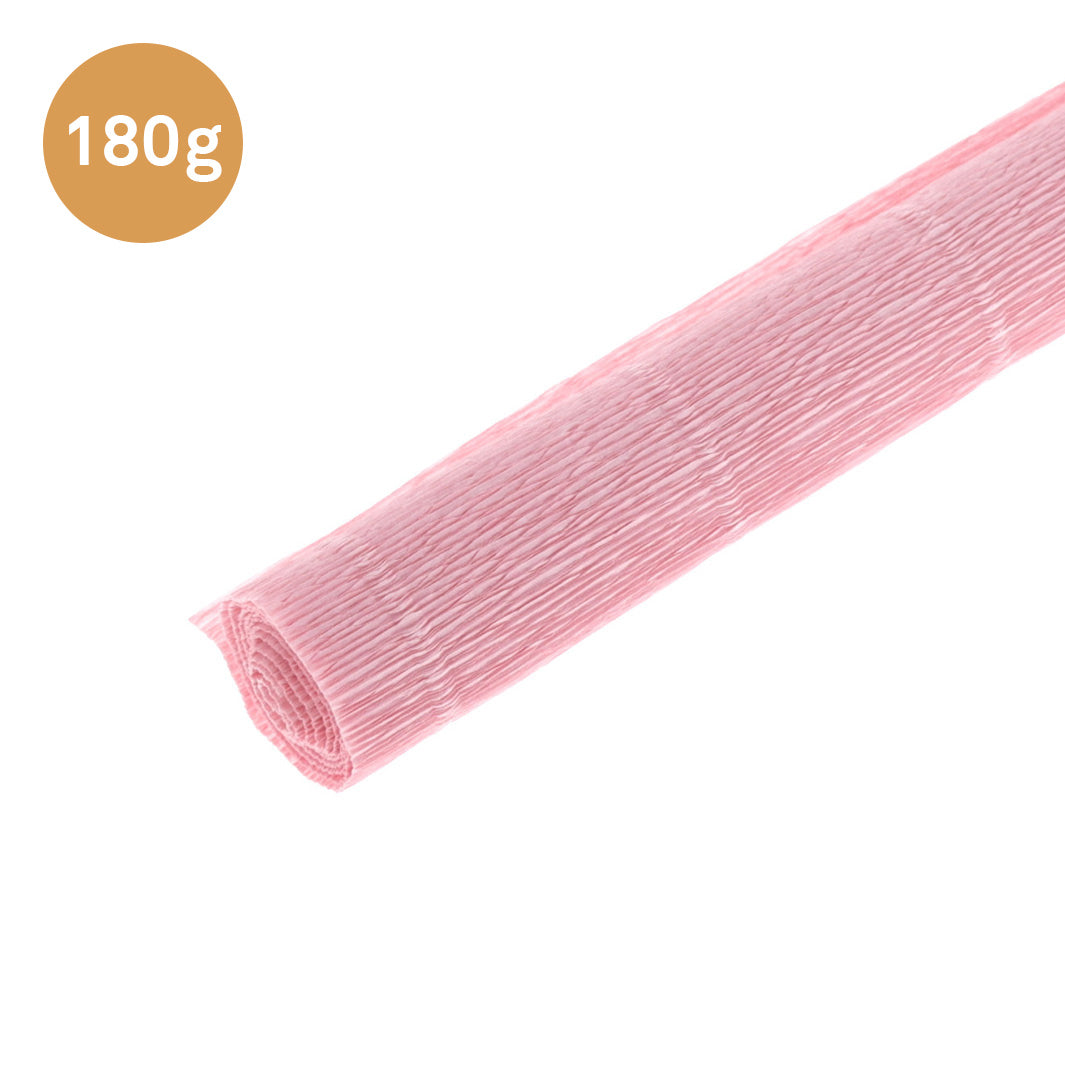 Papier Crépon 6 Rouleaux – 150 M Total, Rose Et Vert, Pour Décorations Fête, Mariage, Anniversaire - 3