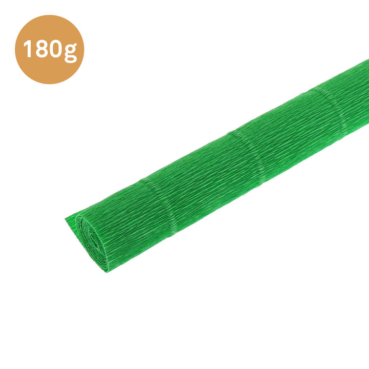 rouleau fin de papier crépon vert gazon