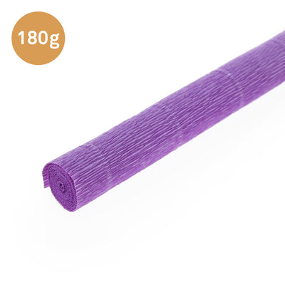 rouleau de papier crépon épais violet