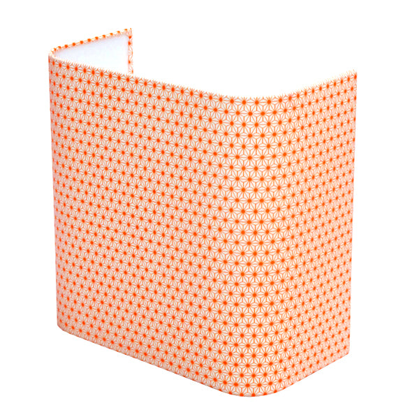 Papier Japonais - Petites étoiles - Orange - M438-Papier japonais-AdelineKlam