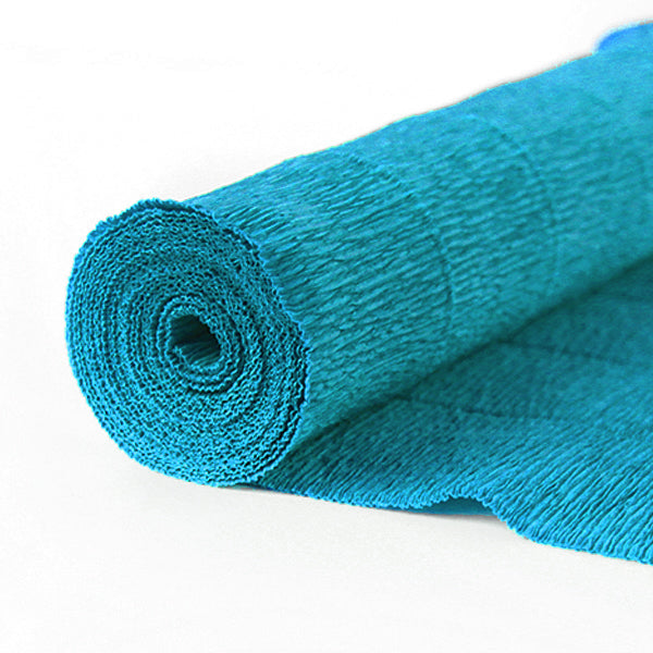 Crepe paper - Thick - Turquoise Blue