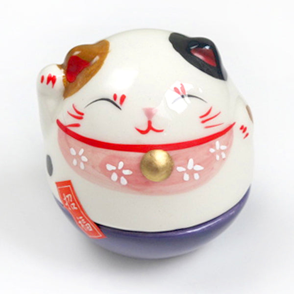 Grigri Chat Koro-Rin Maneki-Neko Rose et Violet