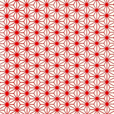 Papier Japonais - Petites étoiles - Rouge - M165-Papier japonais-AdelineKlam