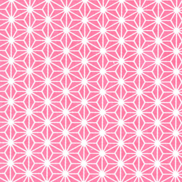 Japanese Paper - Inverted Stars - Pink - M562