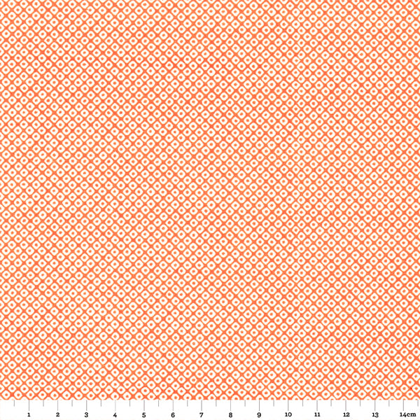 Papier Japonais - Kanoko - orange - M605-Papier japonais-AdelineKlam