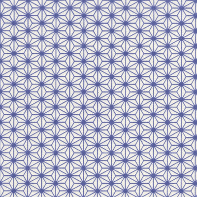 Papier Japonais - Petite Étoile - Bleu Violet - M634-Papier japonais-AdelineKlam