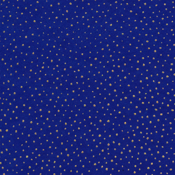 Papier Japonais - Neige - Bleu Nuit Vif - M716