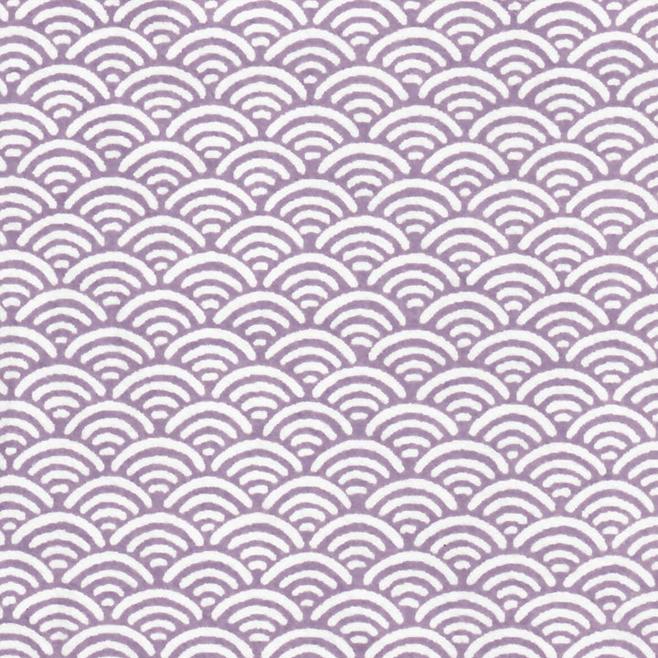 Papier Japonais - Vagues Inversées - Mauve - M833