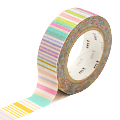 Masking Tape Bandes Multicolores Pastel