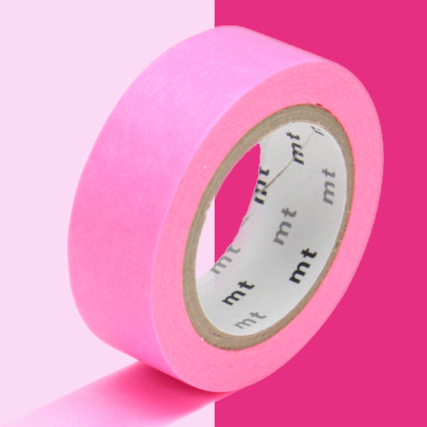 Masking Tape Rose Fluo