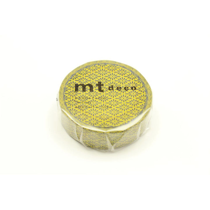 Masking Tape - Diamond Flowers - Yellow and Blue