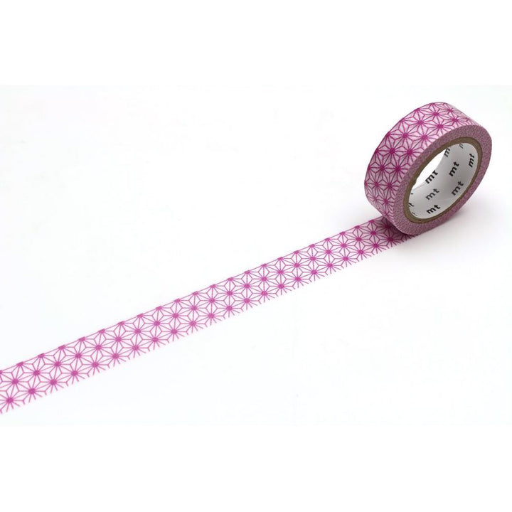 Masking Tape - Asanoha - Plum Violet