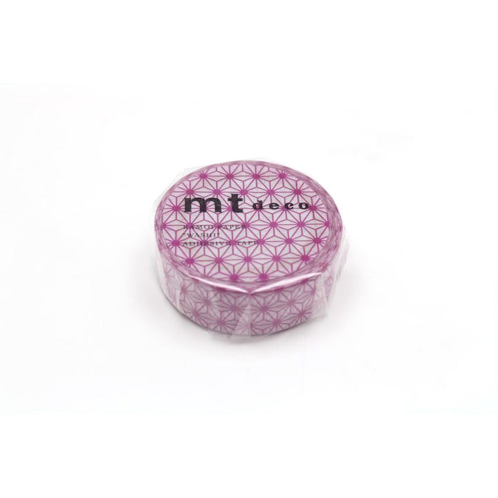 Masking Tape - Asanoha - Violet Prune