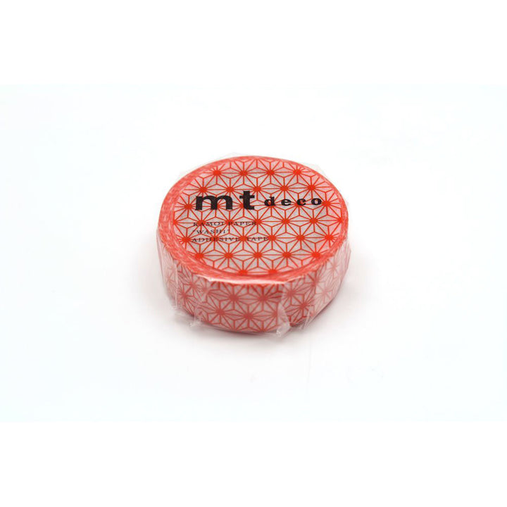 Masking Tape - Asanoha - Orange