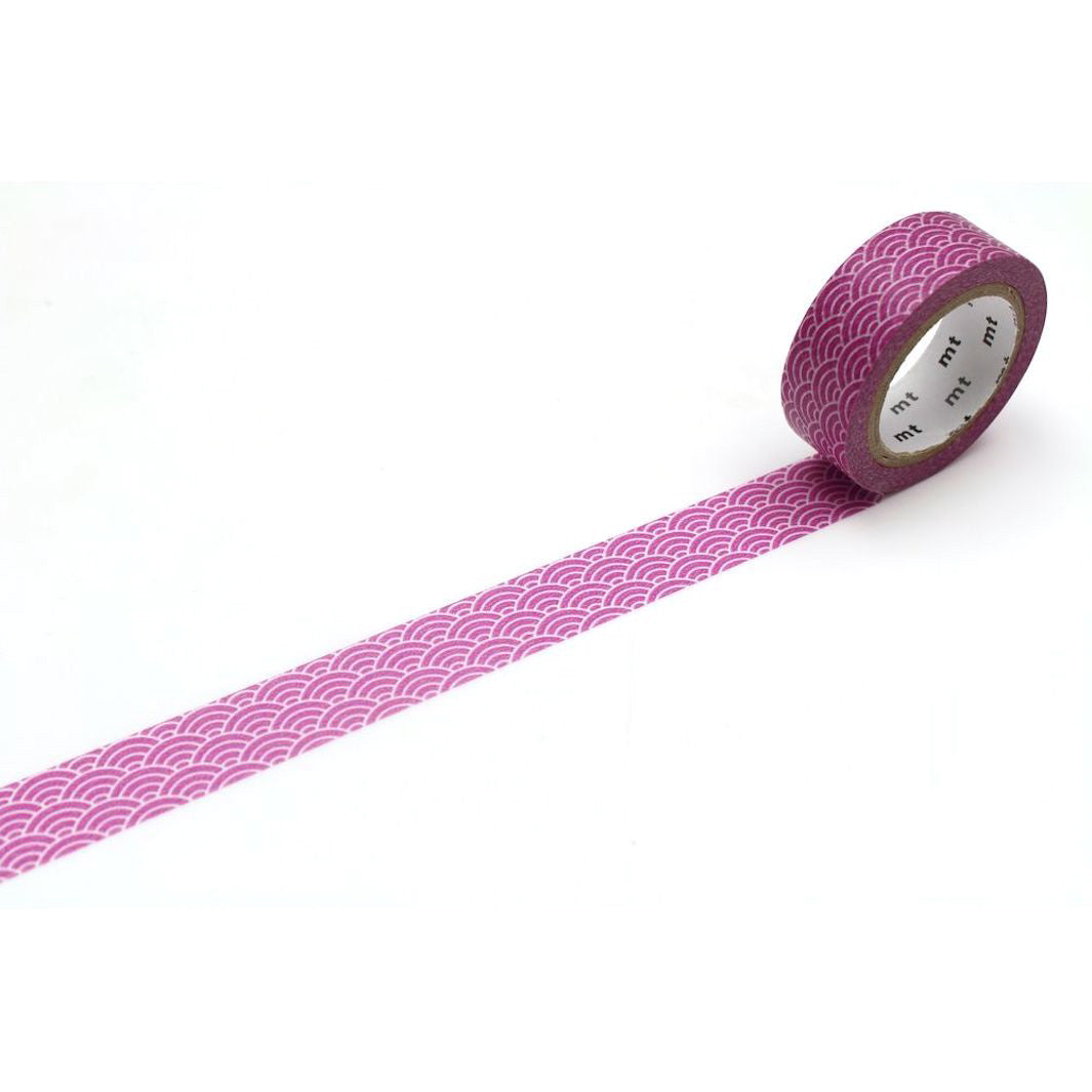 Masking Tape - Seigaiha - Violet Prune