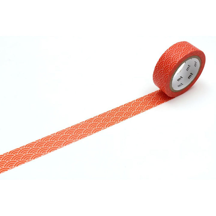 Masking Tape - Seigaiha - Orange