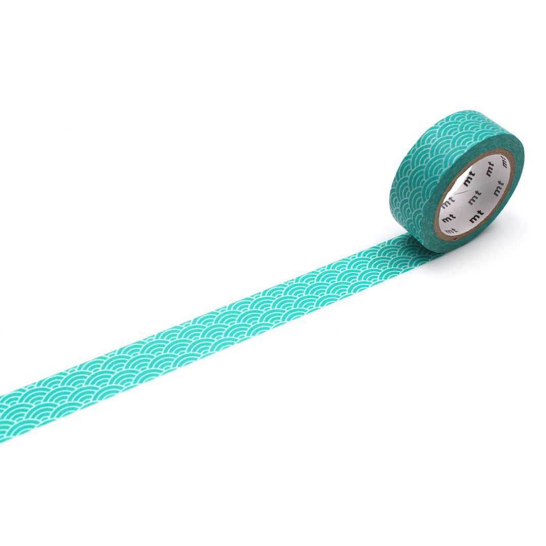 Masking Tape - Seigaiha - Vert Menthe