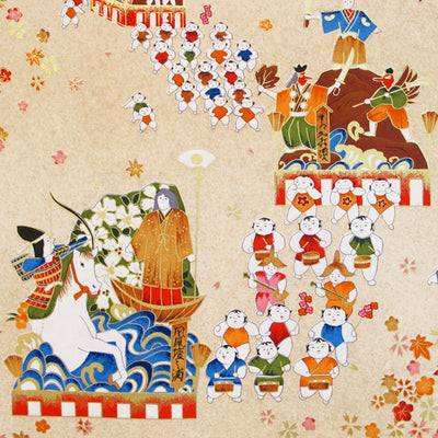 Poster motif japonais traditionnel