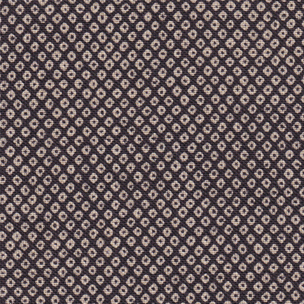 Tissu japonais Jacquard fond marron kanoko - T233