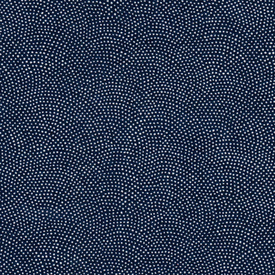Tissu japonais Vagues pointillés samekomon blanc fond bleu - T141