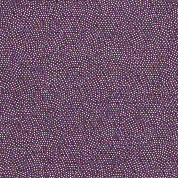 Tissu japonais Vagues pointillés samekomon blanc fond mauve - T143