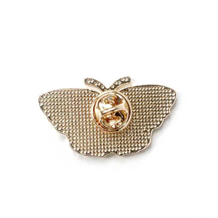 Butterfly Pin - Black, White and Gold