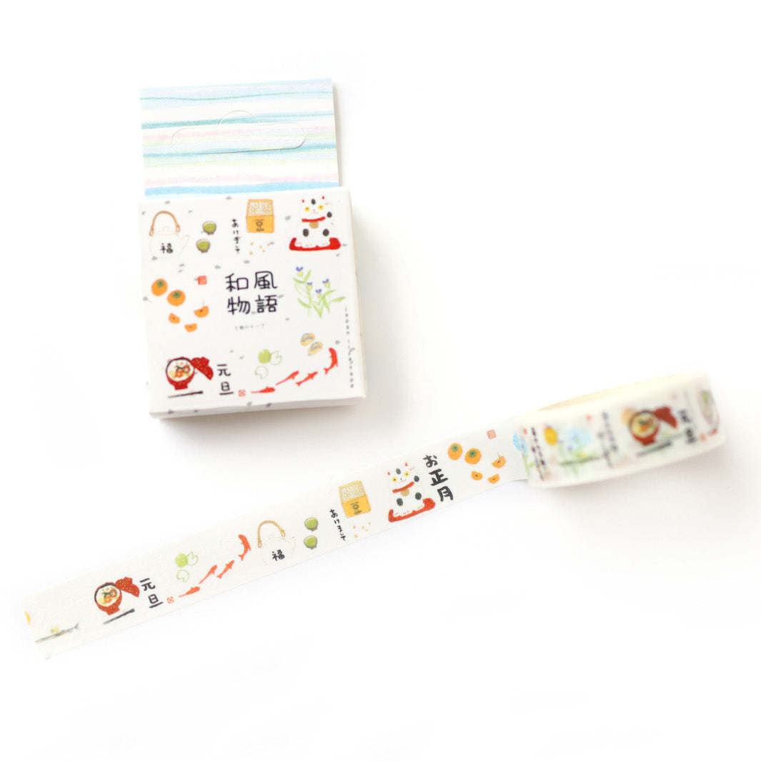 Decorative Adhesive Tape - Japanese Traditions - Multicolor