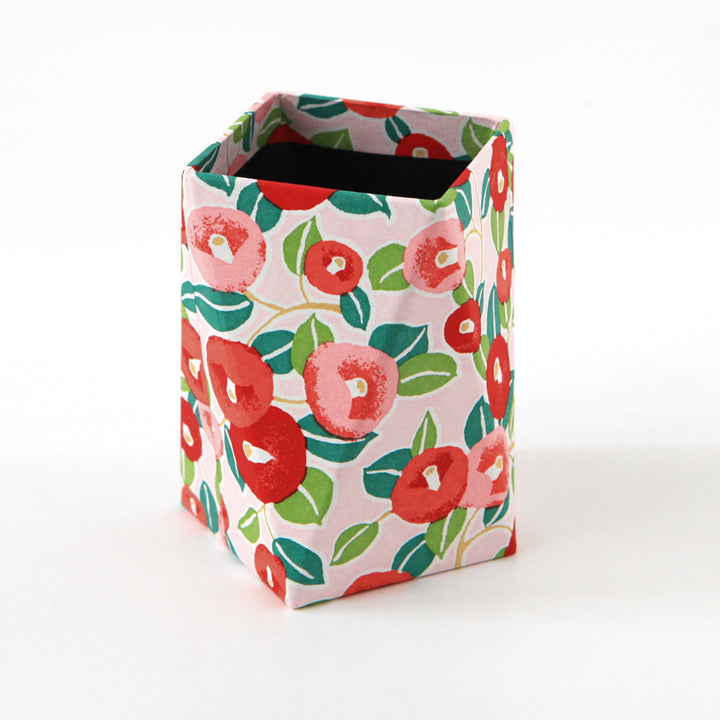 Prism pencil pot - Pink, Red and Green - M722