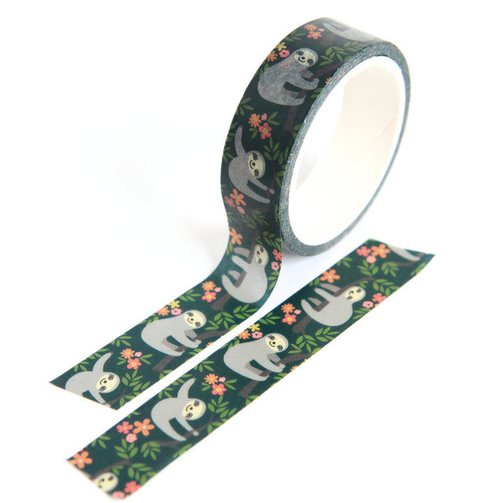 Decorative adhesive tape - Sloth