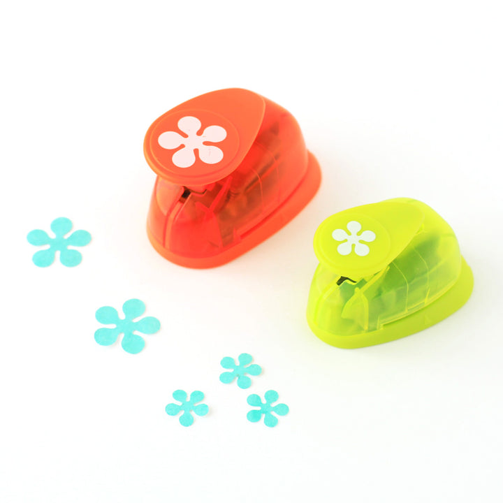 Pistil Punch - Small Round Flower - 16mm (green)