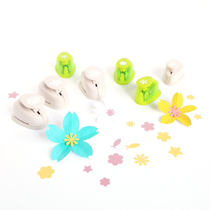 Punch - Round Flower - 16mm (green)