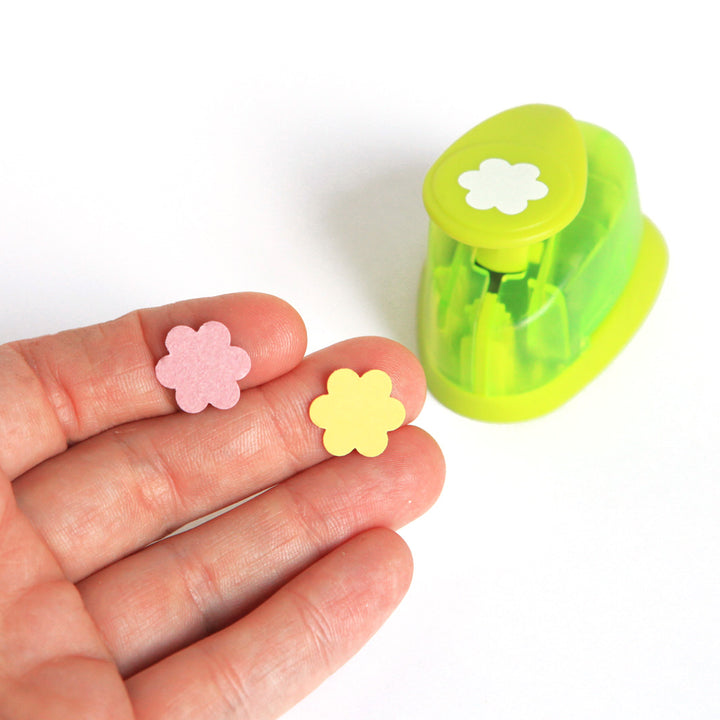 Punch - Round Flower - 16mm (green)