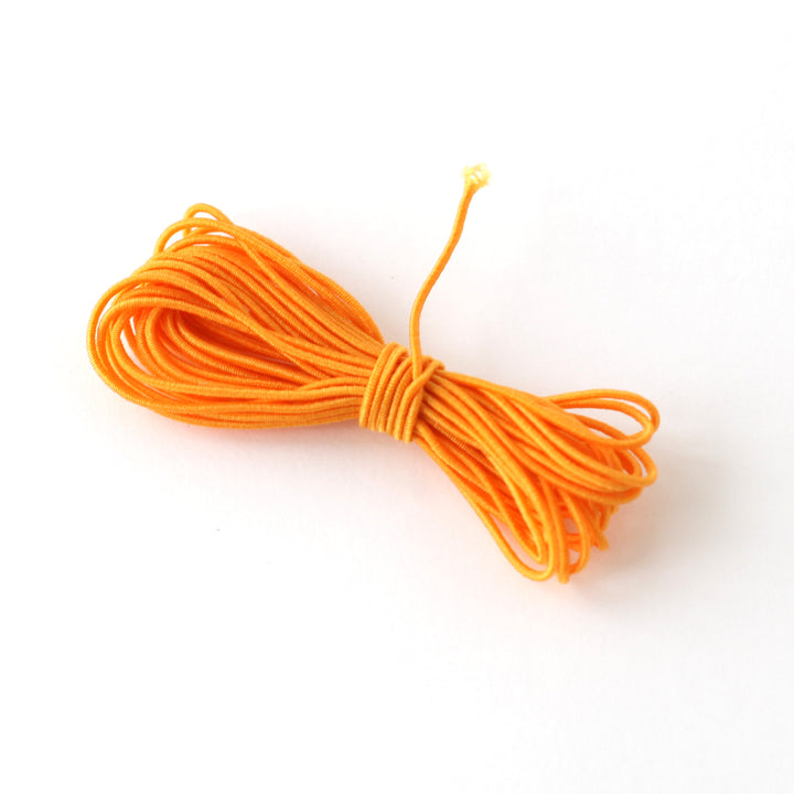 Elastic thread - saffron yellow