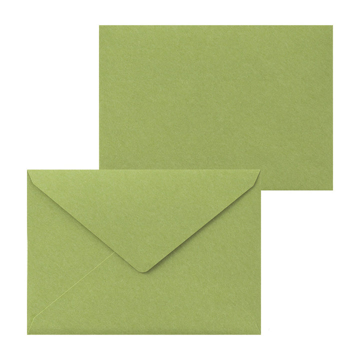 Set of 8 Letter Papers and 4 Envelopes - LetterPress - Mimosas