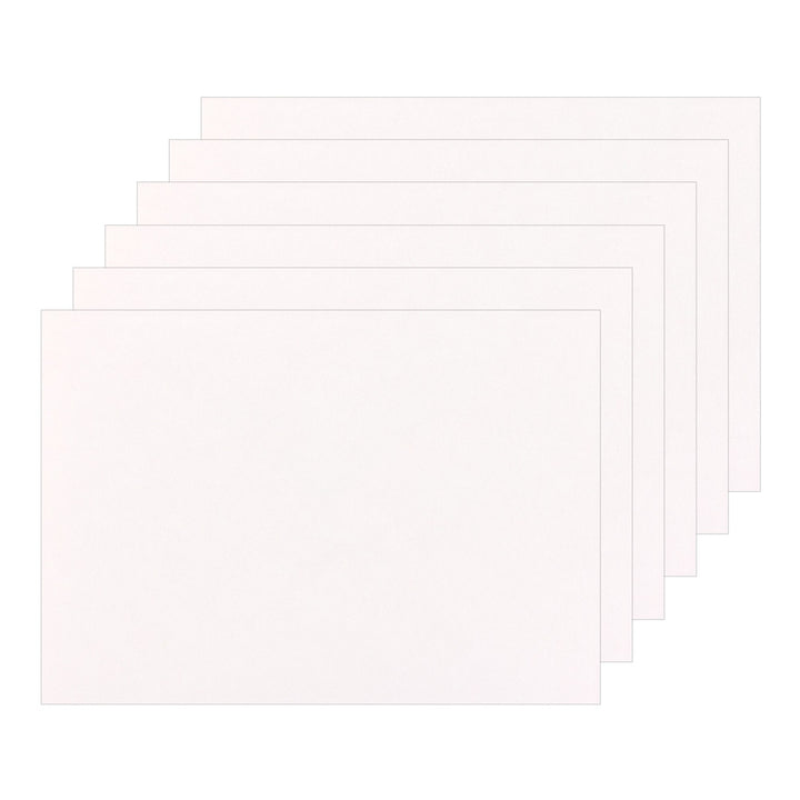 Lot de 6 Enveloppes Classiques - Marguerites - 11,4 x 16,2cm