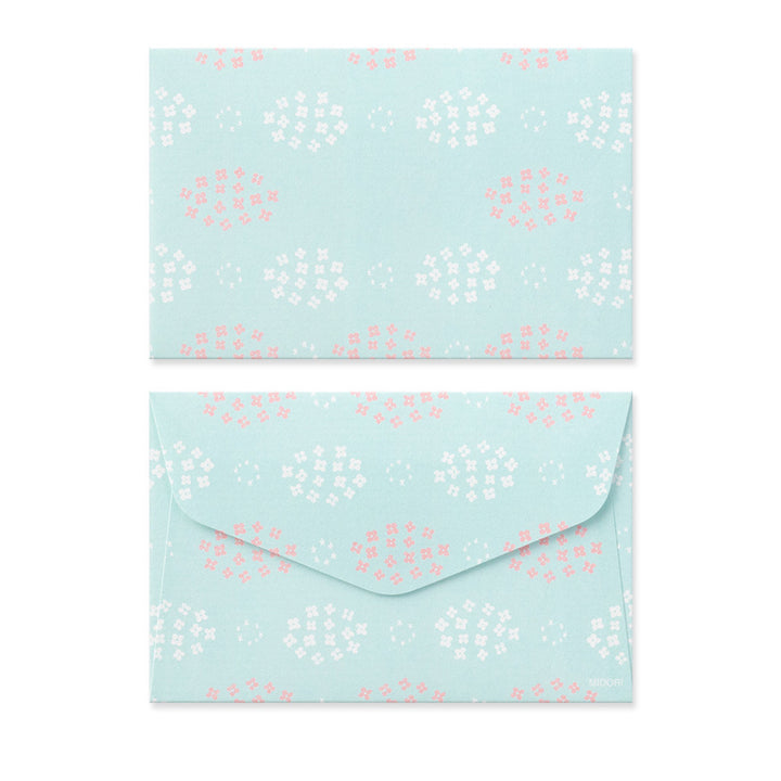 Mini Set of 12 Writing Papers, 4 Envelopes and 4 Stickers - Rabbits