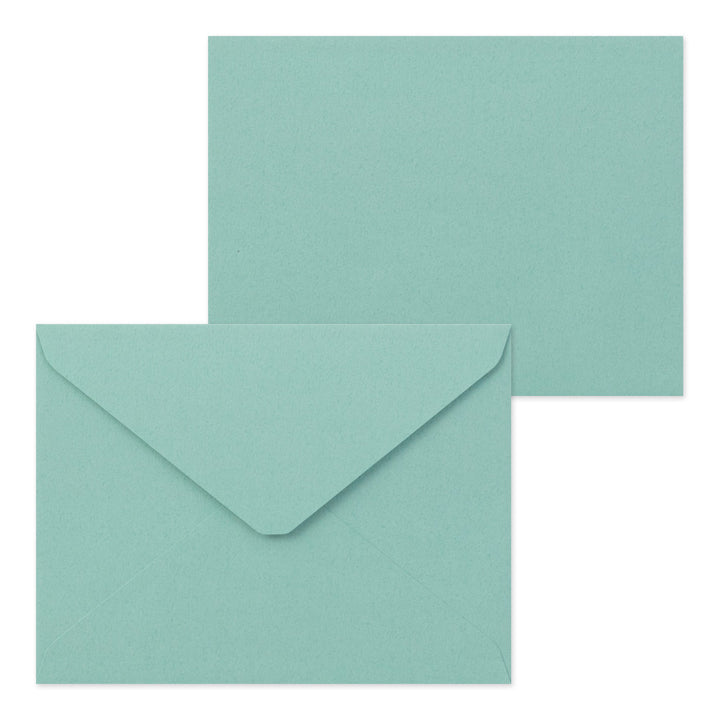 Small Set of 8 Letter Papers and 4 Envelopes - LetterPress - Lemons