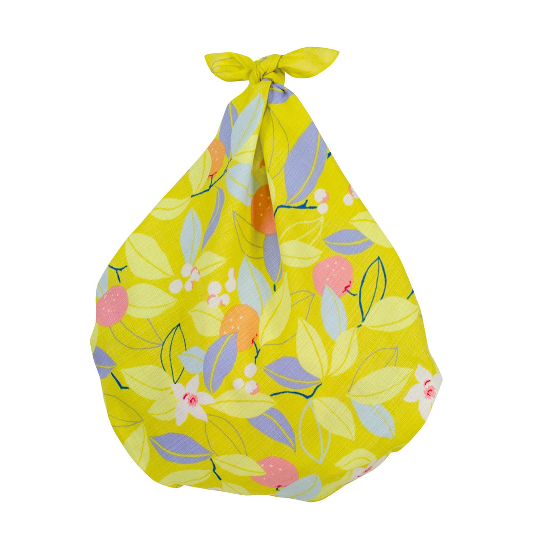 Furoshiki - Yuzu - Acid Yellow - Adeline Klam - 70x70cm